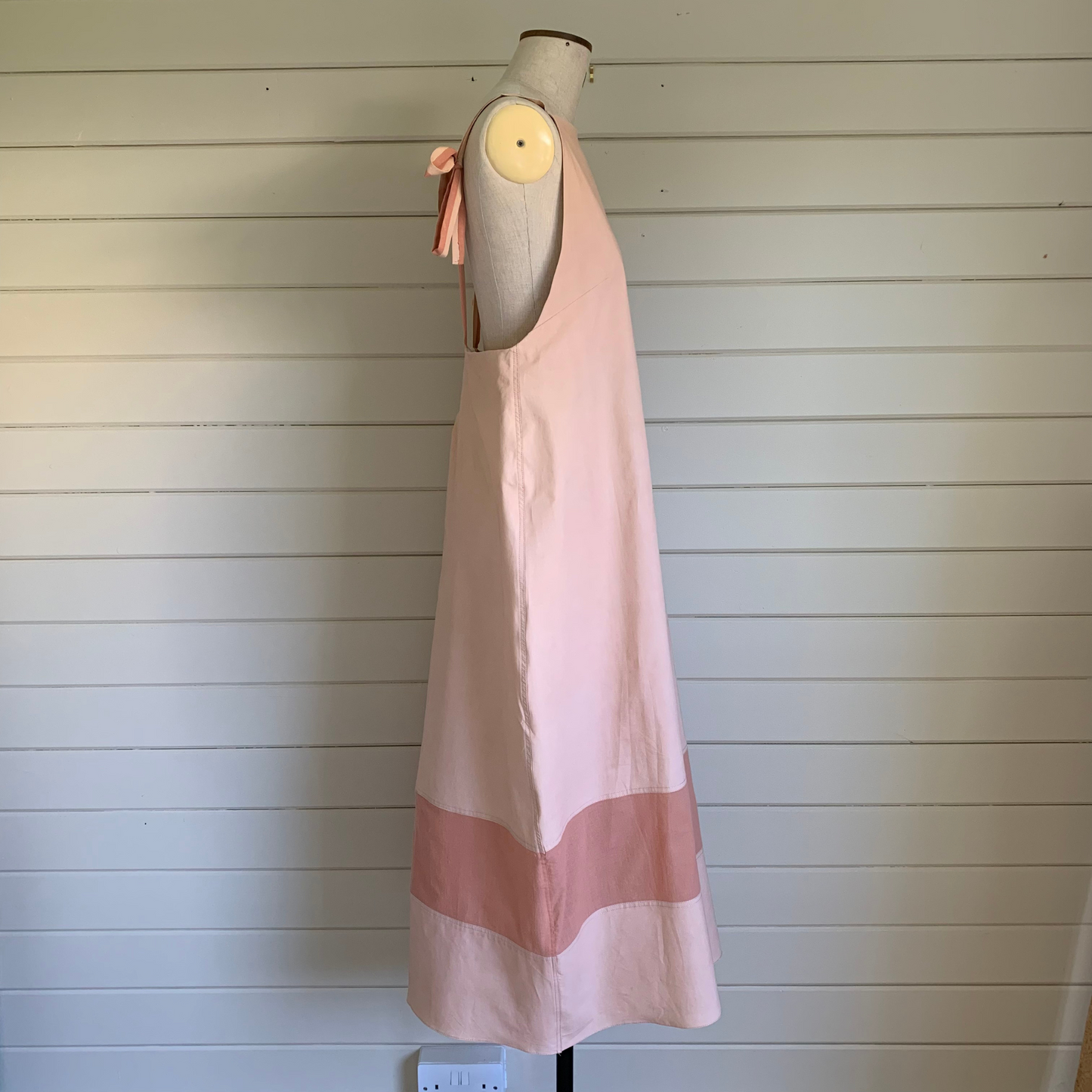 Eugenia avocado pink dress