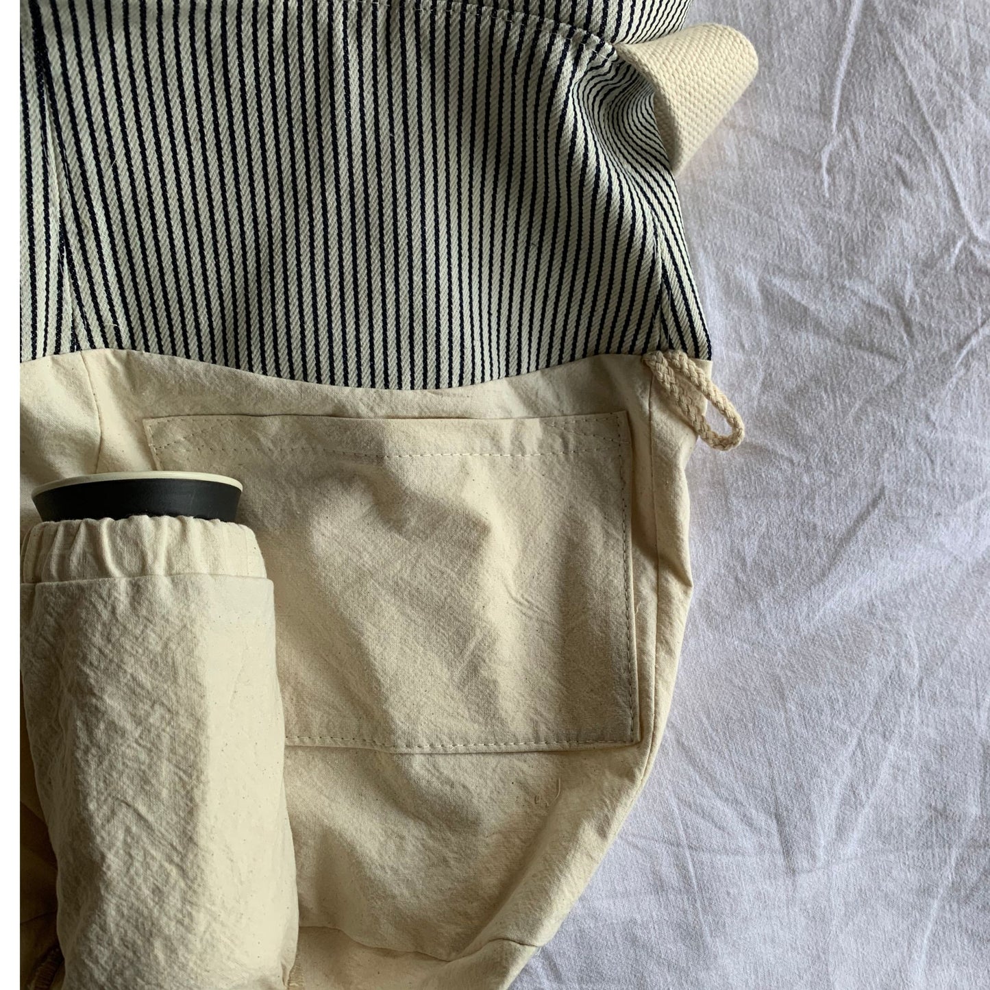 Striped Egg bag