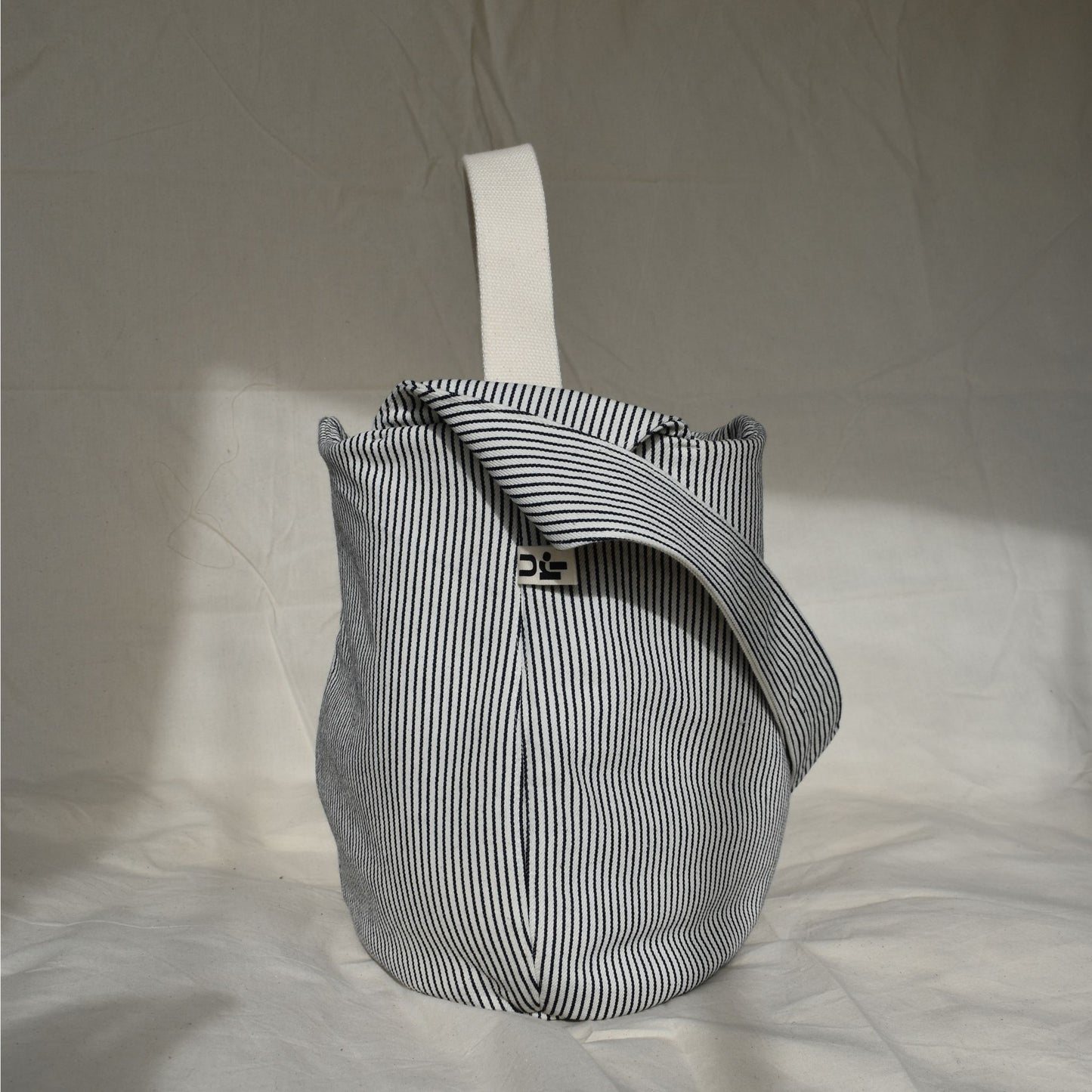 Striped Egg bag