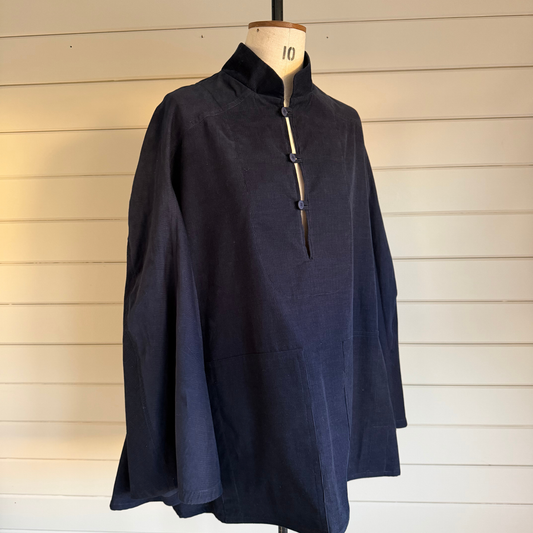 Navy Smock top | Pre-order