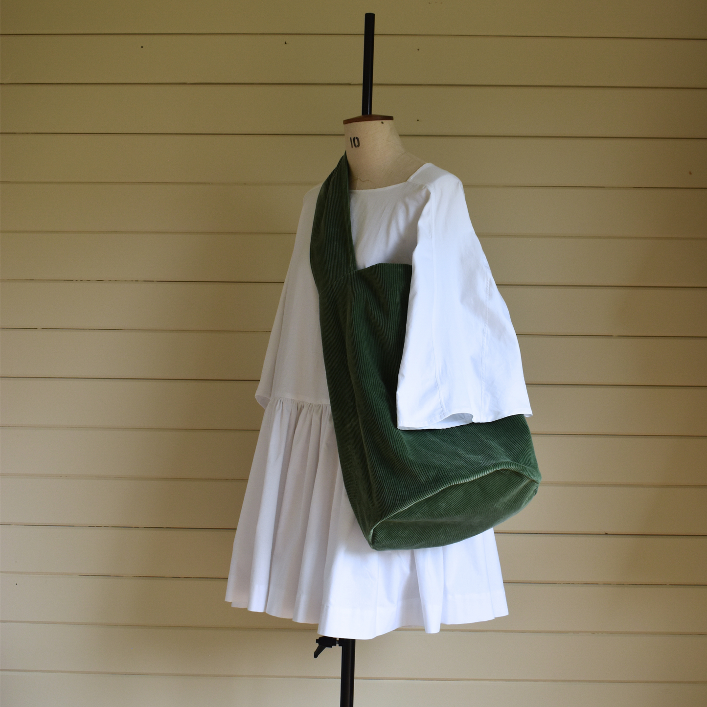 Green cord big bag