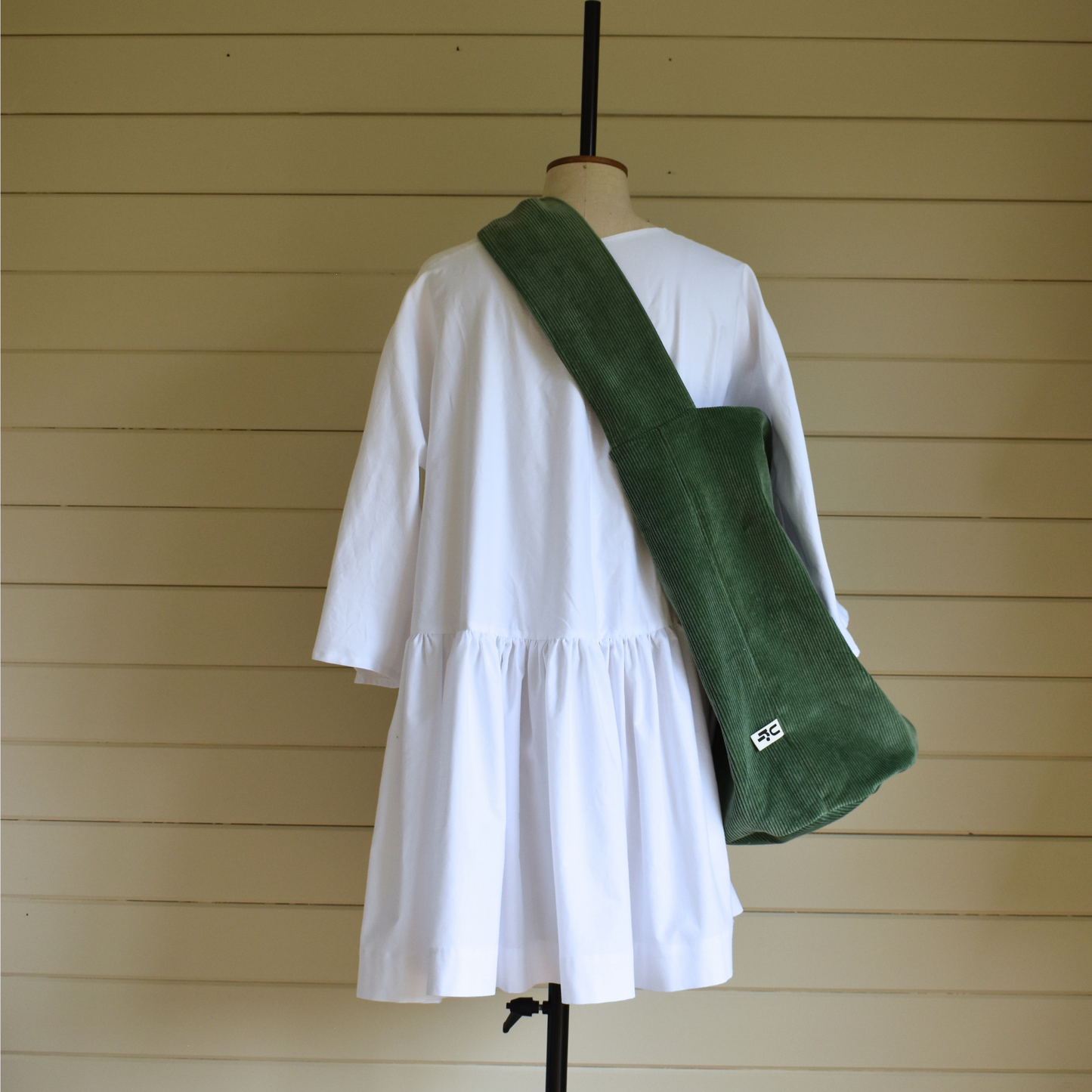 Green cord big bag